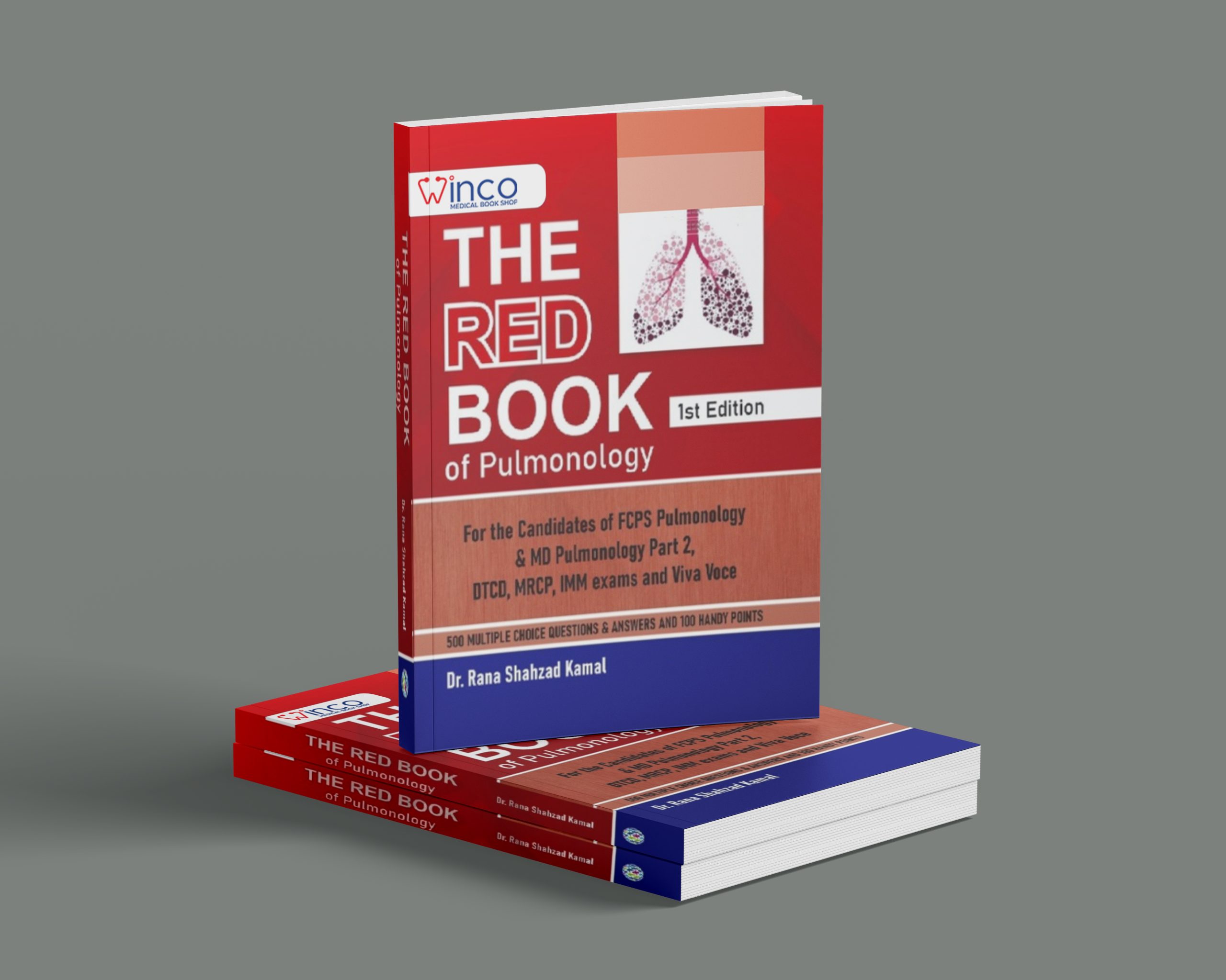 The Red Book Of Pulmonology 1st Edton-Winco Medical Book