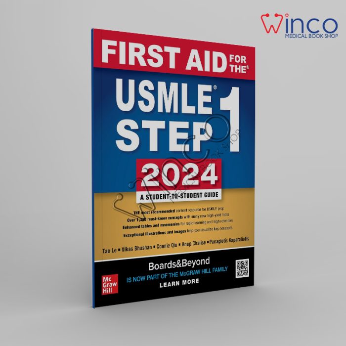 First Aid for the USMLE Step 1 2024 34th Edition Winco Online Medical Book